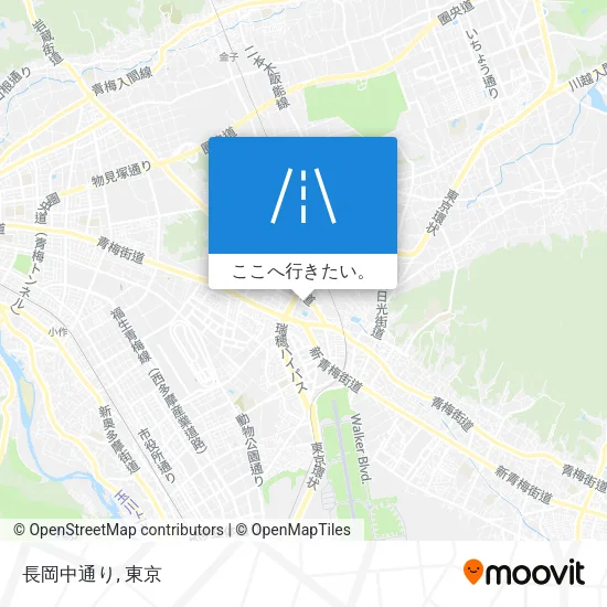 長岡中通り地図