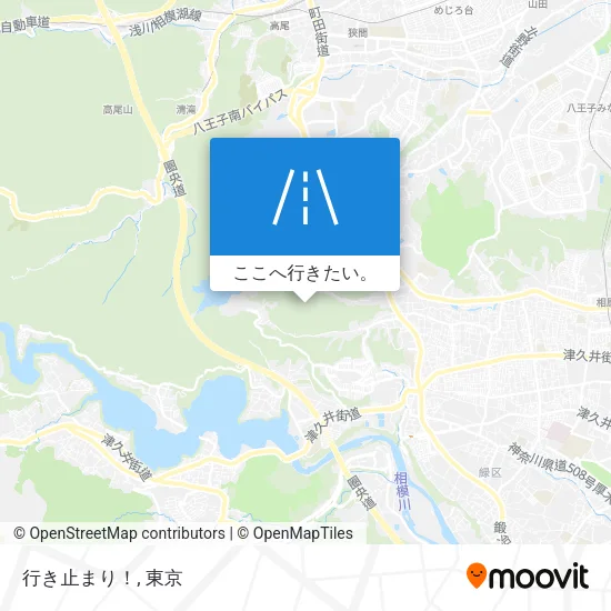 行き止まり！地図