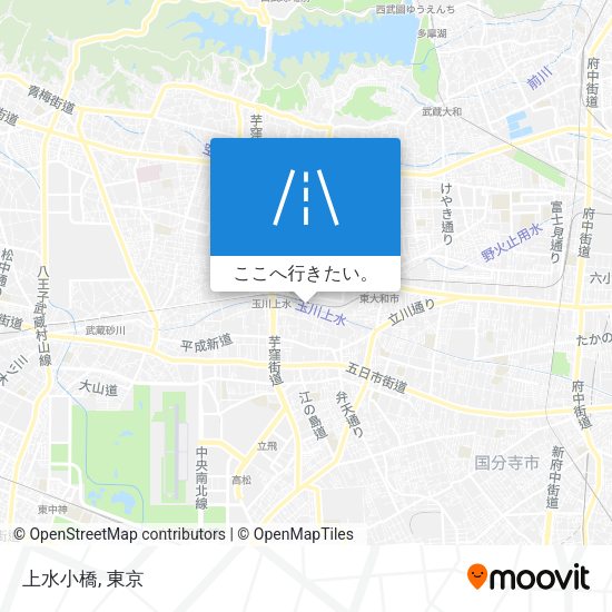 上水小橋地図