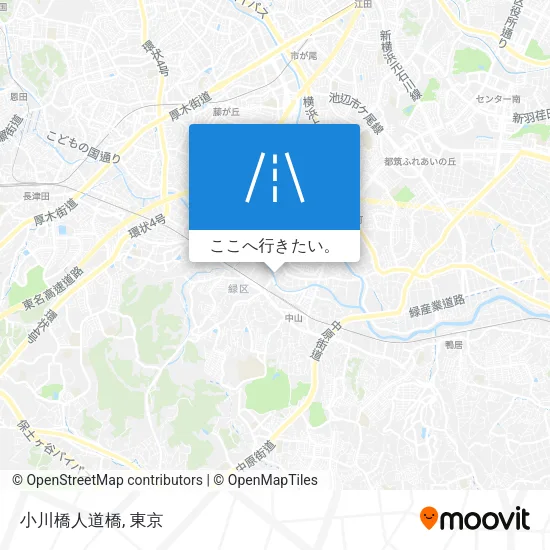 小川橋人道橋地図