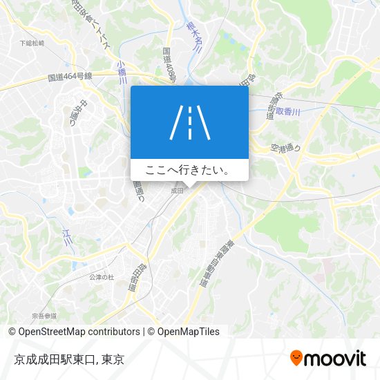 京成成田駅東口地図