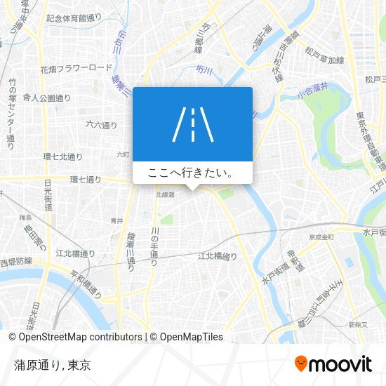 蒲原通り地図