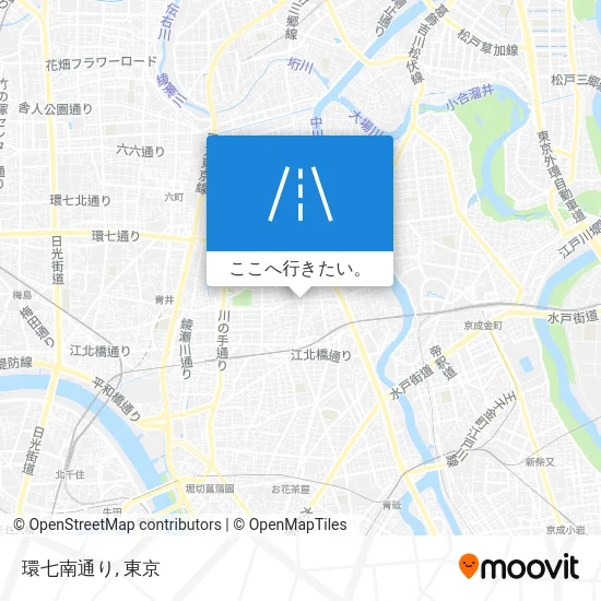 環七南通り地図