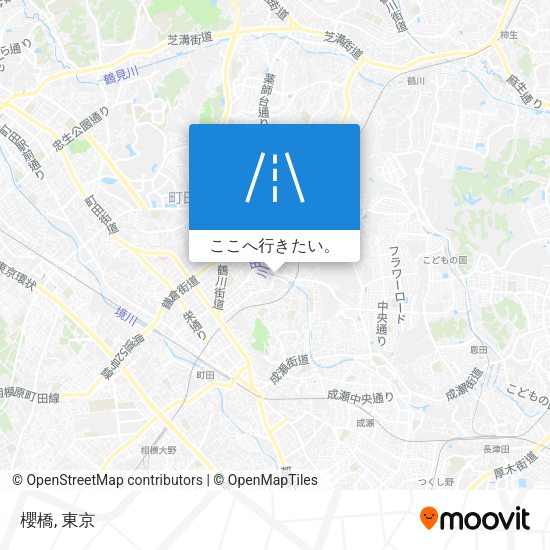 櫻橋地図