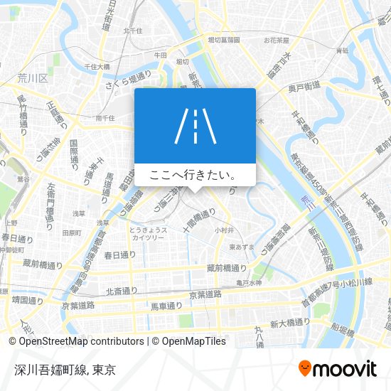 深川吾嬬町線地図