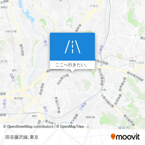 田谷藤沢線地図