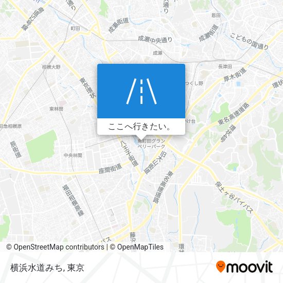 横浜水道みち地図