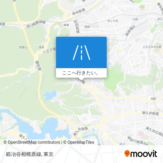 鍛冶谷相模原線地図