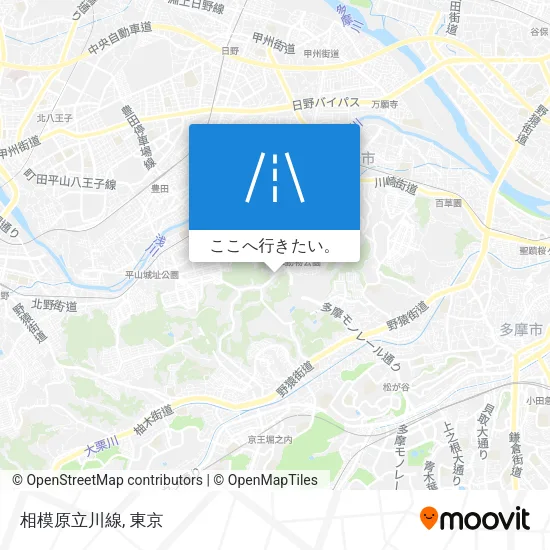 相模原立川線地図