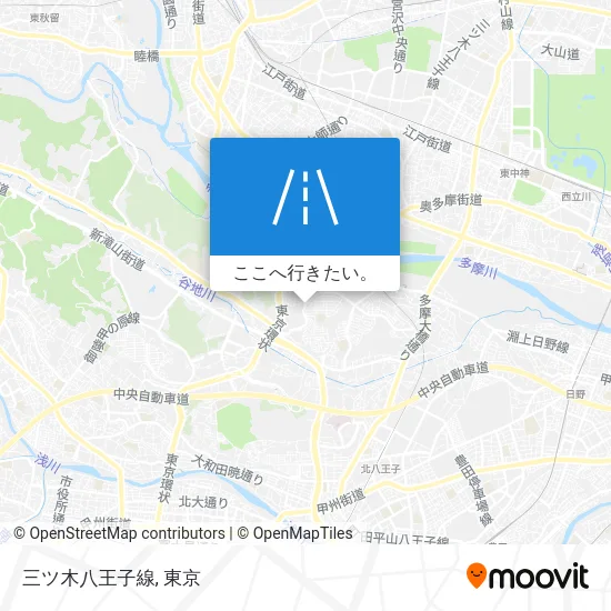 三ツ木八王子線地図