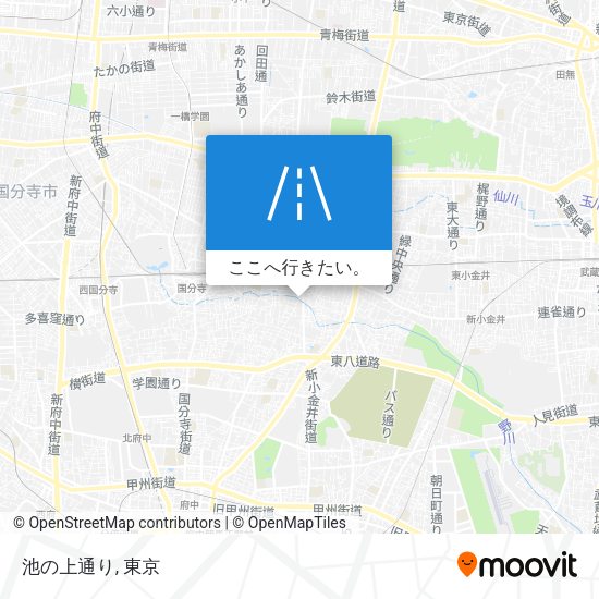 池の上通り地図