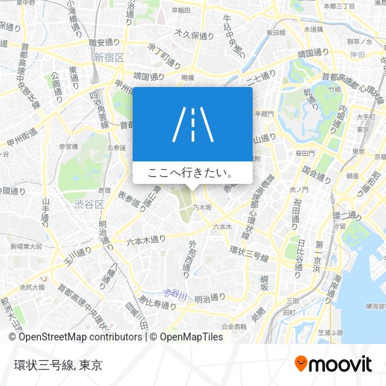 環状三号線地図