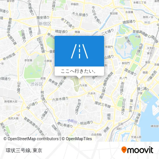 環状三号線地図