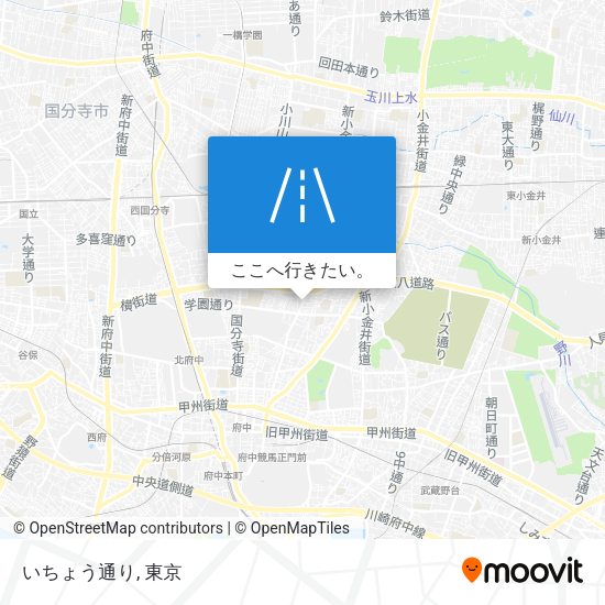 いちょう通り地図