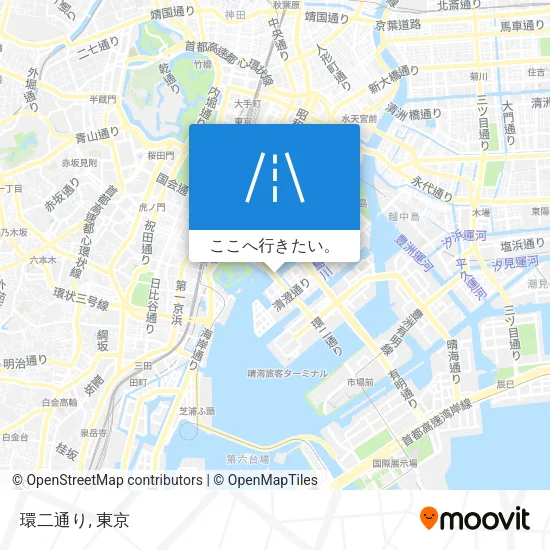 環二通り地図