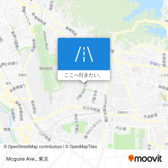 Mcguire Ave.地図