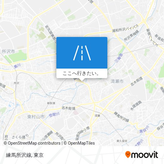練馬所沢線地図