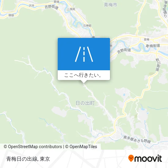 青梅日の出線地図