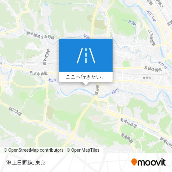 淵上日野線地図