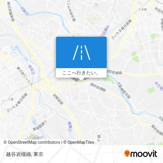 越谷岩槻線地図