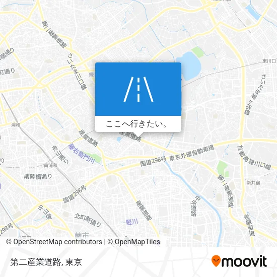 第二産業道路地図