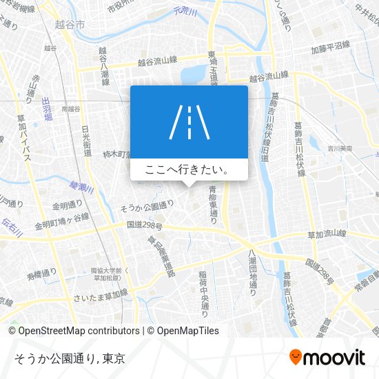 そうか公園通り地図