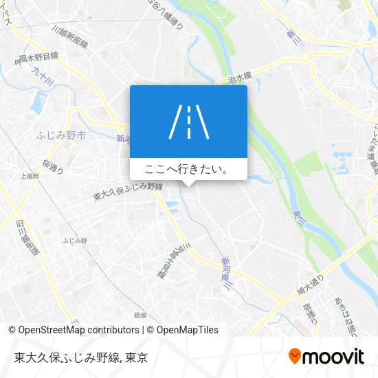 東大久保ふじみ野線地図