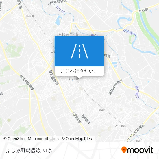 ふじみ野朝霞線地図