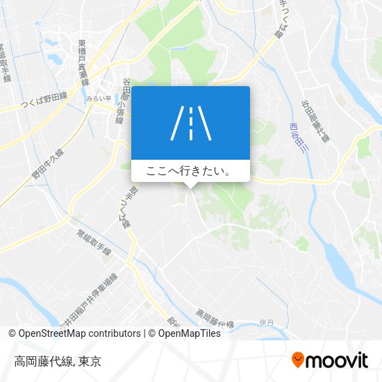 高岡藤代線地図