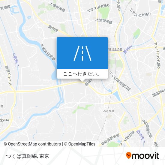 つくば真岡線地図