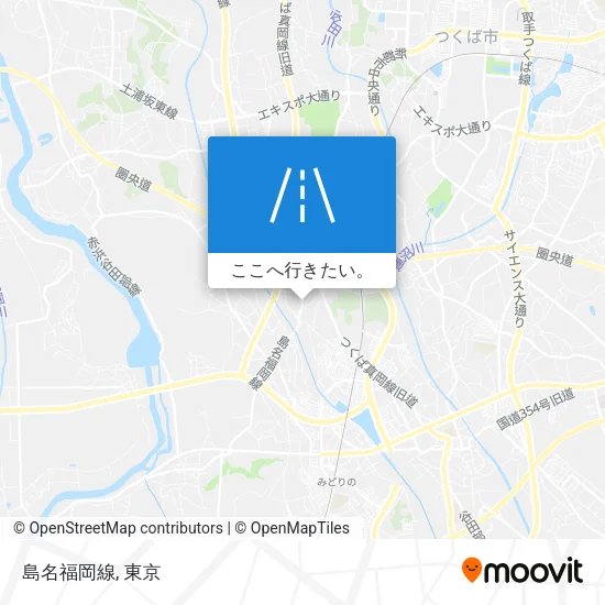 島名福岡線地図