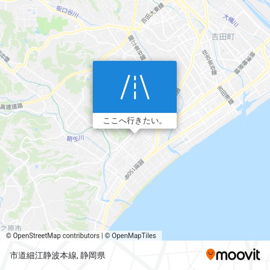 市道細江静波本線地図