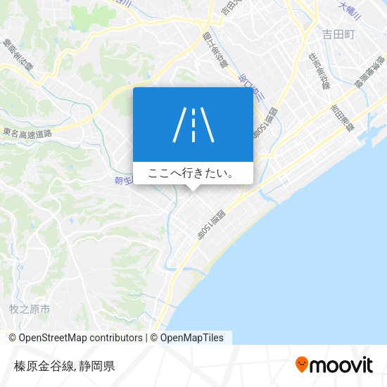 榛原金谷線地図