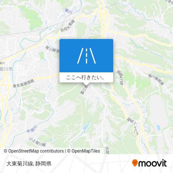 大東菊川線地図