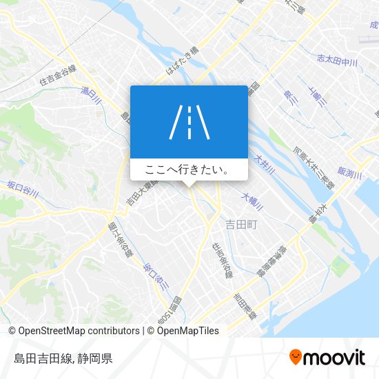 島田吉田線地図
