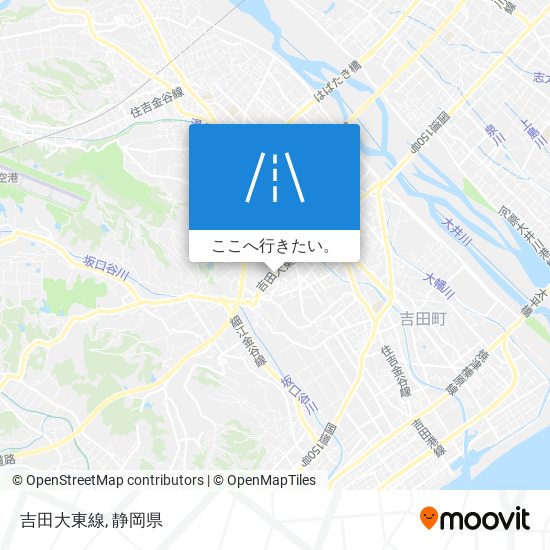 吉田大東線地図