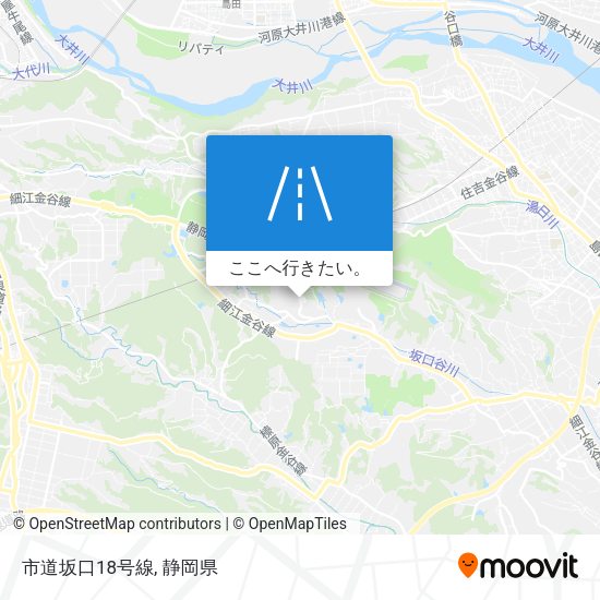 市道坂口18号線地図