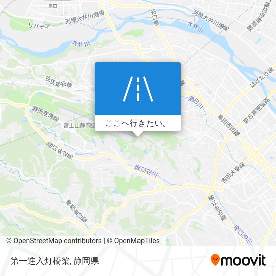 第一進入灯橋梁地図