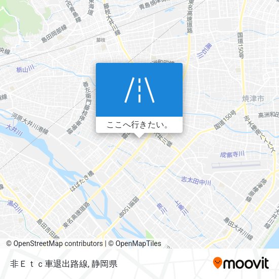 非Ｅｔｃ車退出路線地図