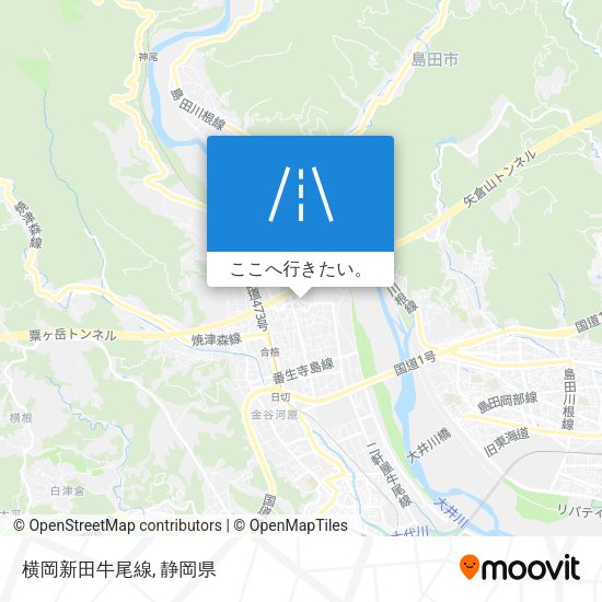 横岡新田牛尾線地図