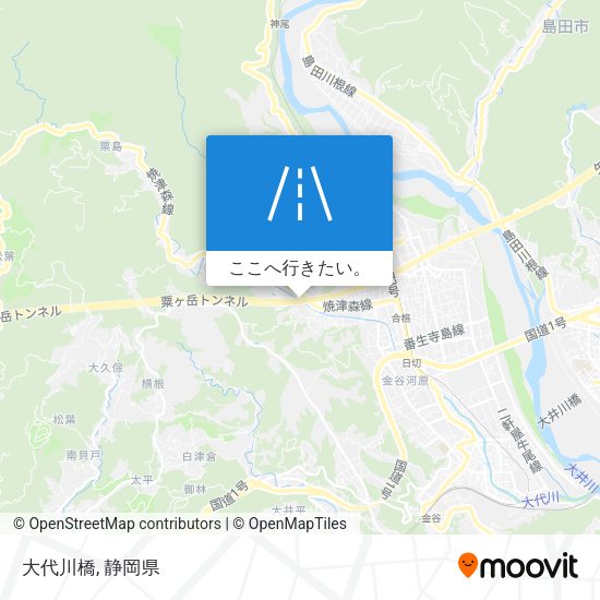 大代川橋地図