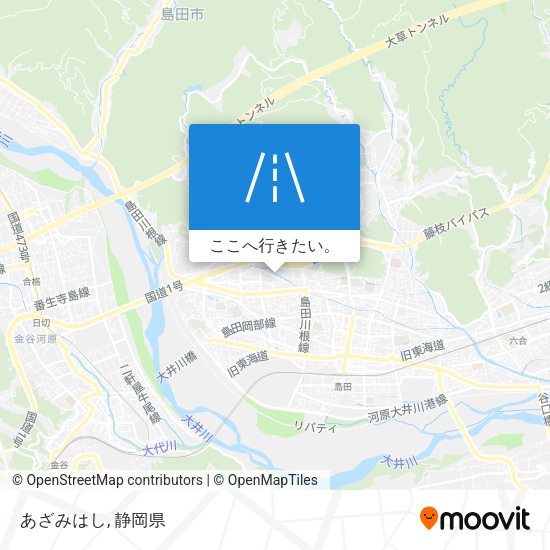 あざみはし地図