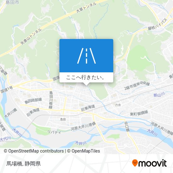 馬場橋地図