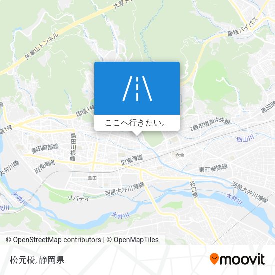 松元橋地図