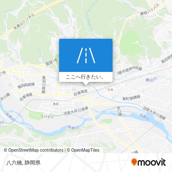 八六橋地図