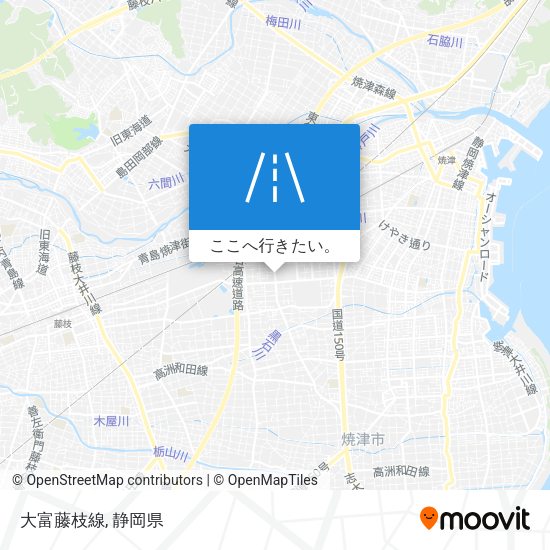 大富藤枝線地図