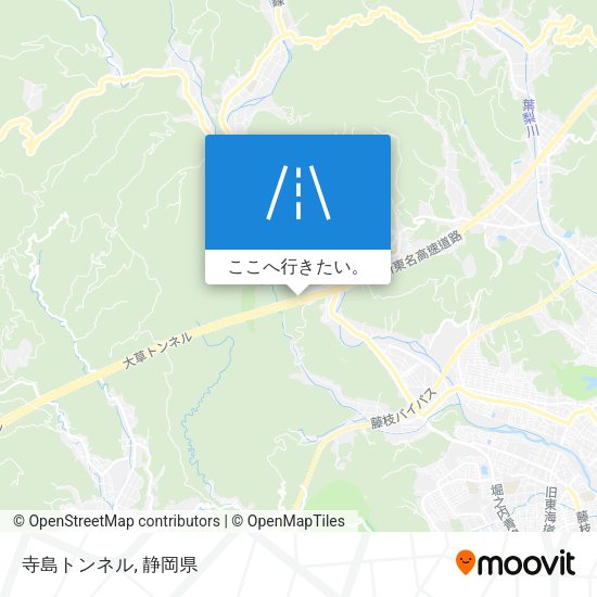 寺島トンネル地図