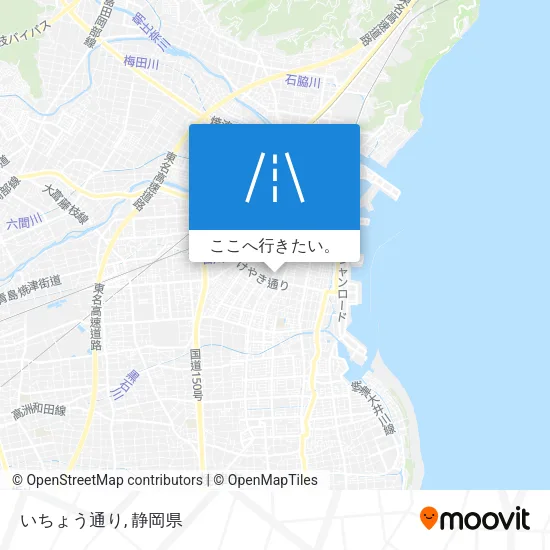いちょう通り地図