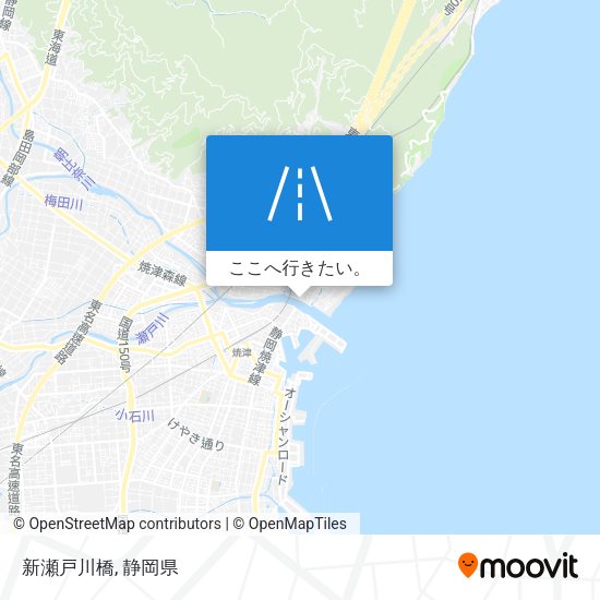 新瀬戸川橋地図