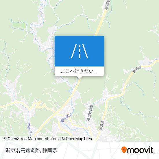 新東名高速道路地図